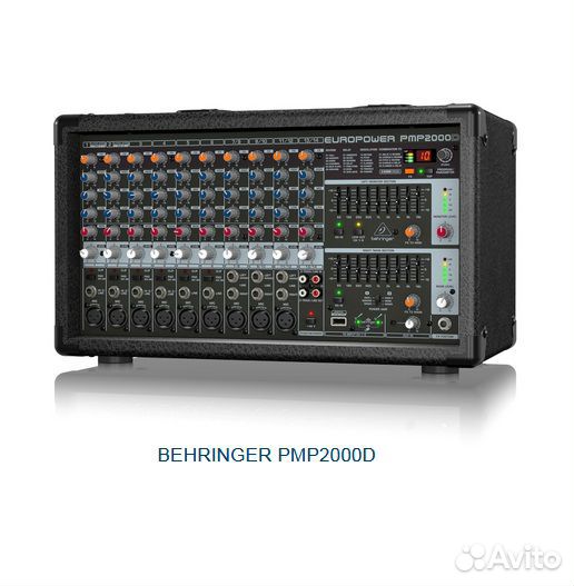 Behringer Микшеры с усилителем, новые