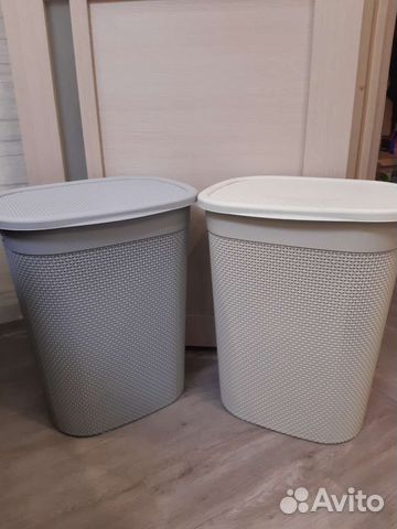 Корзина для белья новая 48л