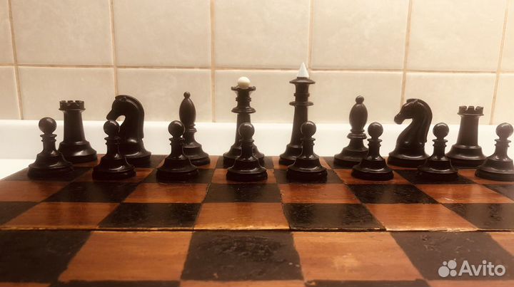 Шахматы СССР 1950 г (карболит )