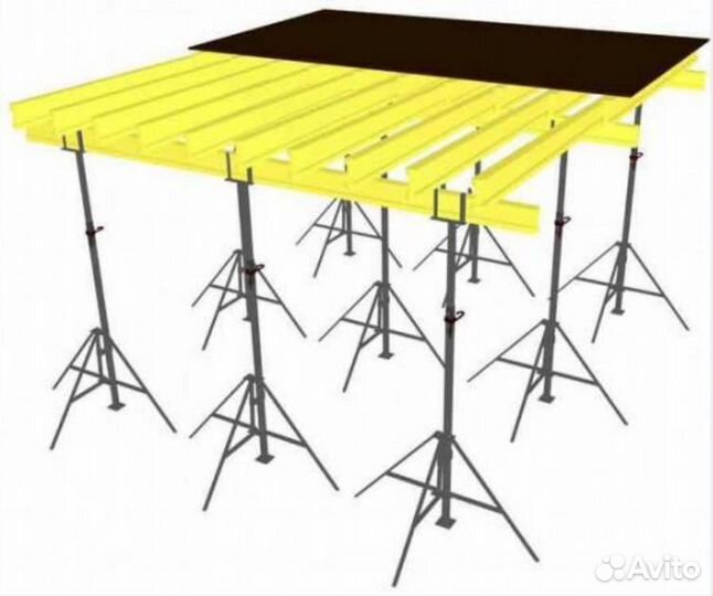 Аренда стоек для опалубки