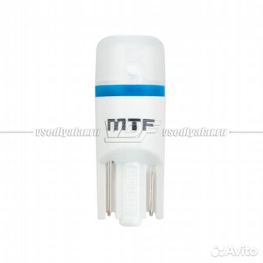 Светодиодные лампы MTF Light T10 W5W 5000K 12V-1W