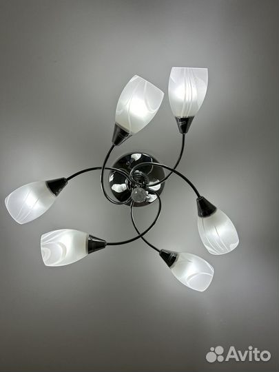 Люстра с бра