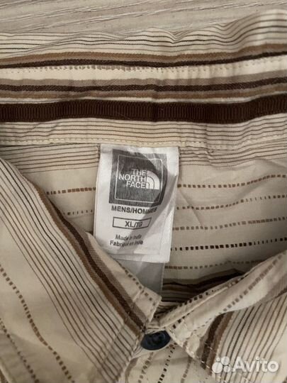 Рубашка белая мужская the north face