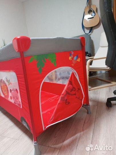 Кровать-манеж babyton