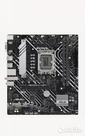 Материнская плата asus prime H610M-A wifi, LGA1700