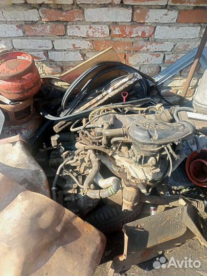 Двигатель Volkswagen b4 с коробкой