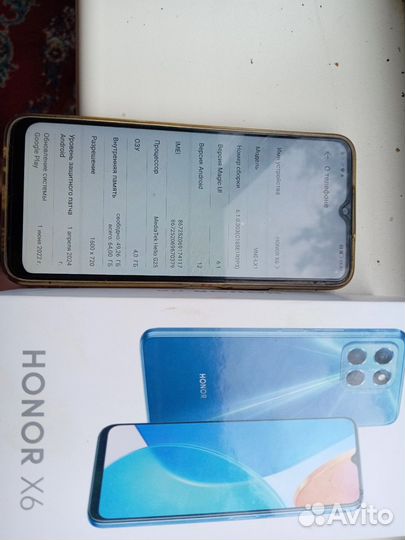 HONOR X6, 4/64 ГБ