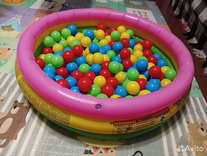 Сухой бассейн с шариками бу