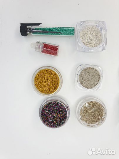 Блестки Фольга Кусачки для маникюра пакетом 88 шт