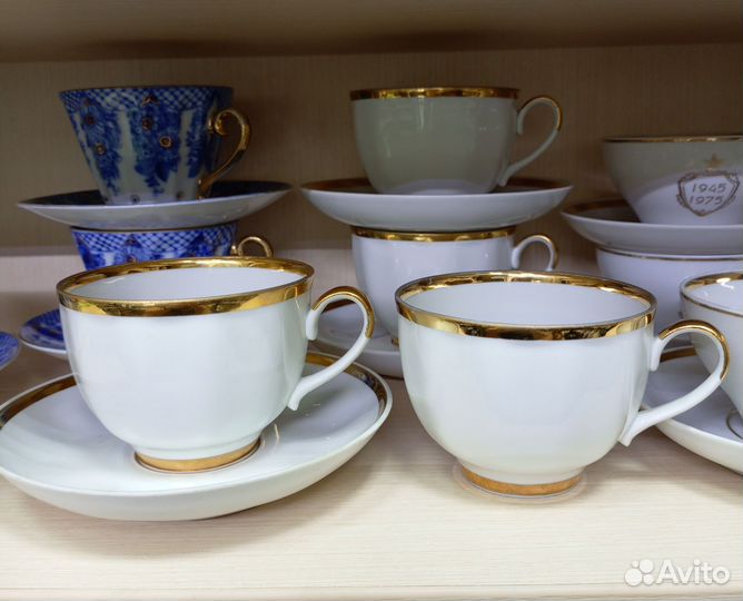 Чайный сервиз Дулево СССР