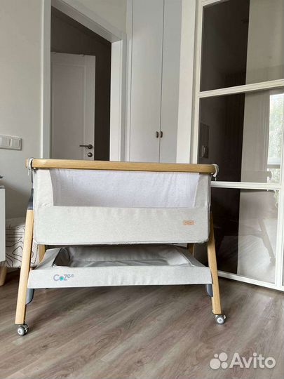 Люлька колыбель Tutti Bambini CoZee на колесах