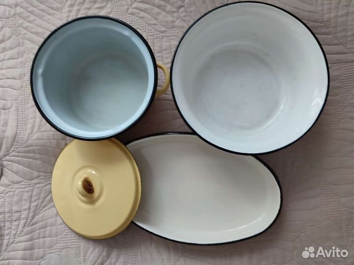 Посуда эмалированная