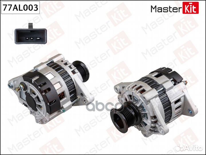 Генератор masterkit 77AL003 daewoo nexia 77AL00