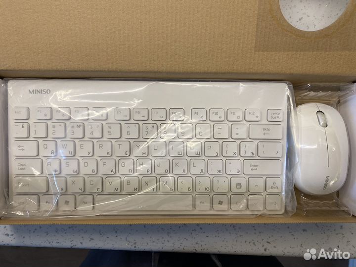 Беспроводная клавиатура и мышь Miniso