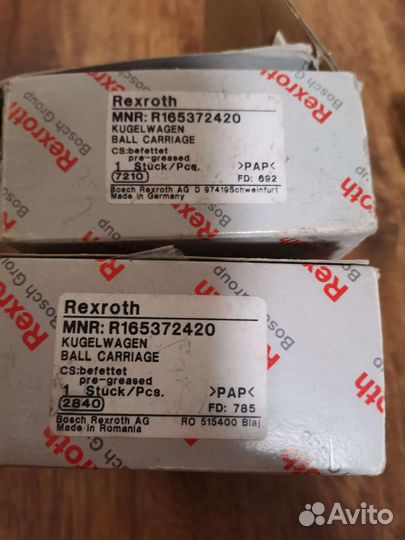 Шариковая каретка Rexroth