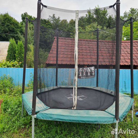 Батут с сеткой 240см до 130кг