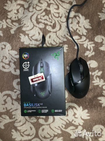 Игровая мышь razer basilisk V2 купить в Москве | Электроника | Авито