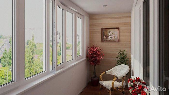 Остекление балкона, лоджии