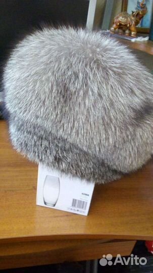 Шапка из чернобурки женская