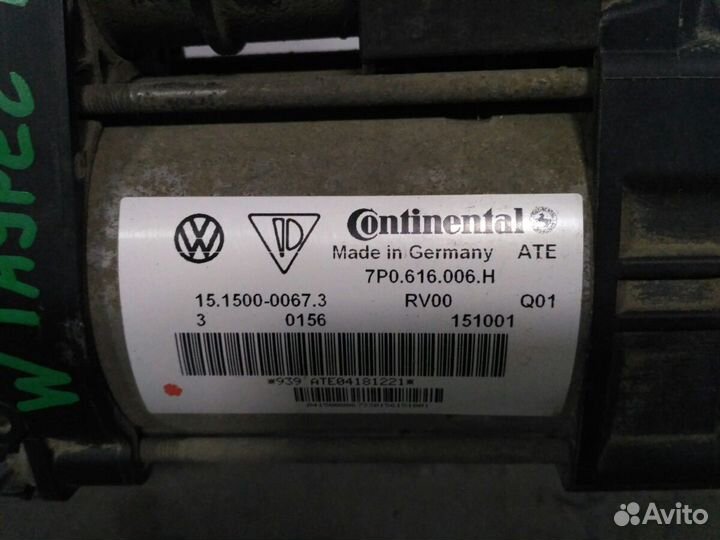 Компрессор пневмоподвески Volkswagen Touareg NF 2