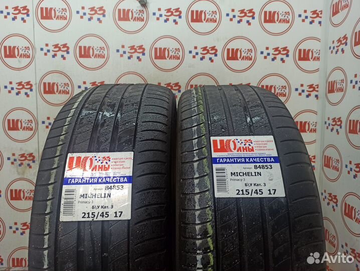 Michelin Primacy 3 215/45 R17