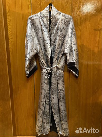 Халат мужской шелковый