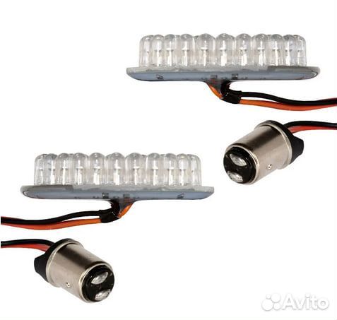 Новые Поворотники Harley Halomaker LED Задние 1157