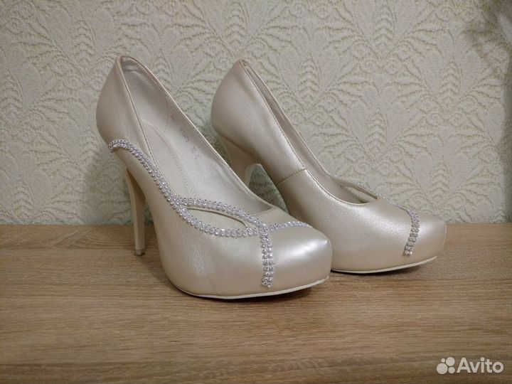 Туфли свадебные р.36