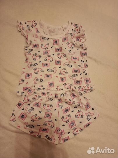 Детские вещи пакетом для девочки 80