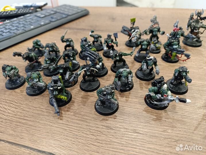 Warhammer 40000 банда орков