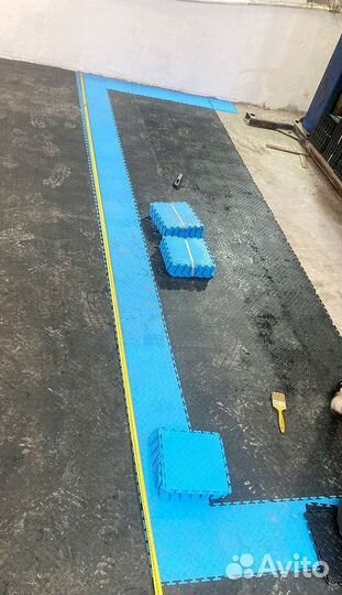 Модульный пол для гаража купить