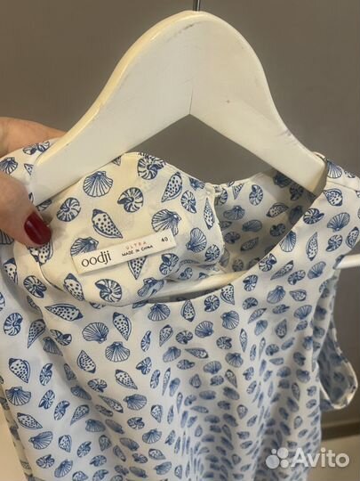 Шифоновый топ 44-46 размер