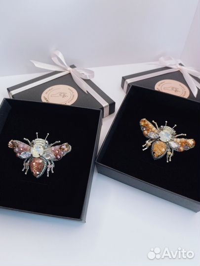 Брошь ручной работы