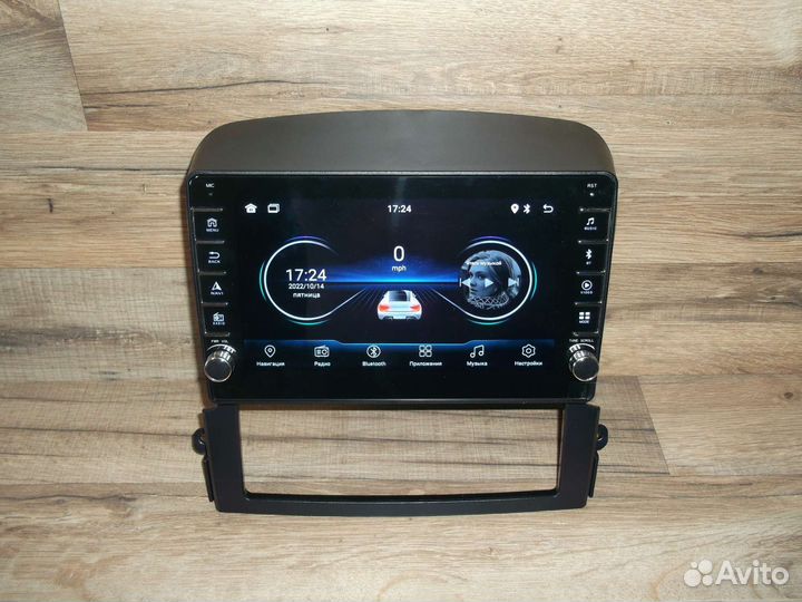 Магнитола Kia Sorento BL Android физические кнопки