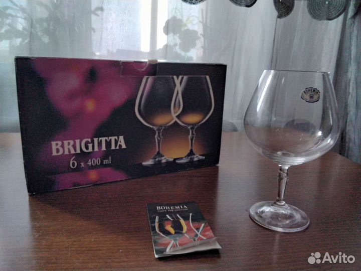 Бокалы новые4 видаCruClassic,BormioliRocco,Bohemia