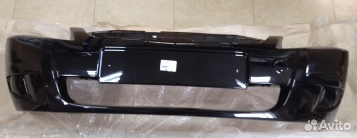 Бампер передний ваз 21704 Приора 2 se Черный