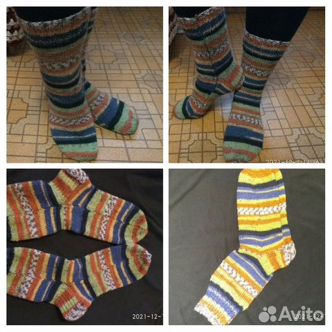 Шерстяные носки