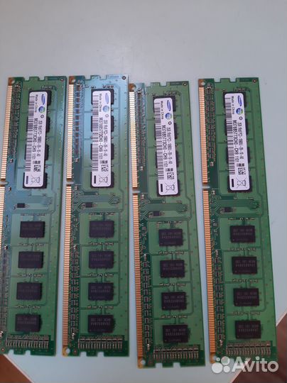 К-т 8GB DDR3-1333 (4 модуля по 2GB Samsung orig)