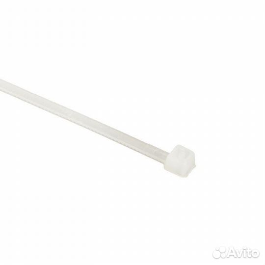 Хомут кабельный 2.5х120 нейл. бел. (уп.100шт) EKF plc-c-2.5x120