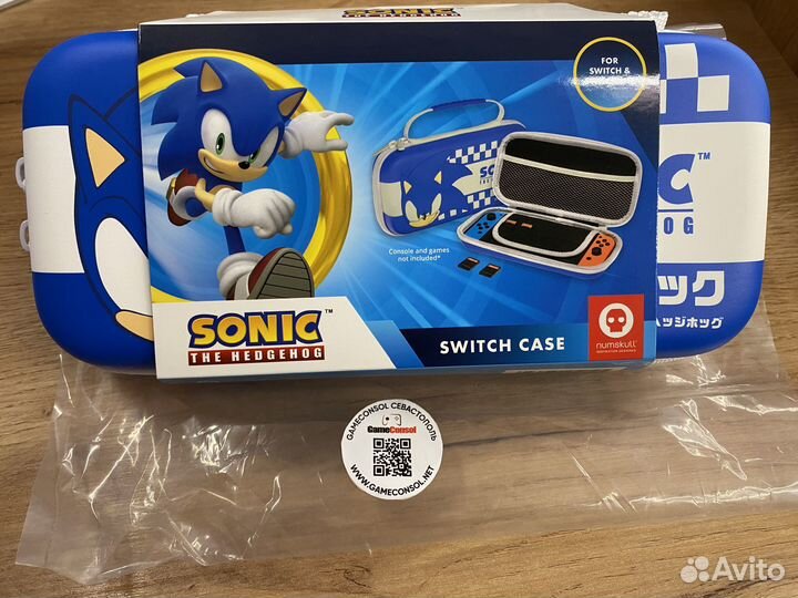Чехол для NS Oled Sonic the Hedgehog