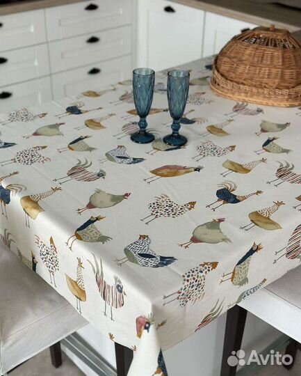 Скатерть хлопок с пропиткой