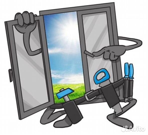 Ремонт окон и дверей пвх