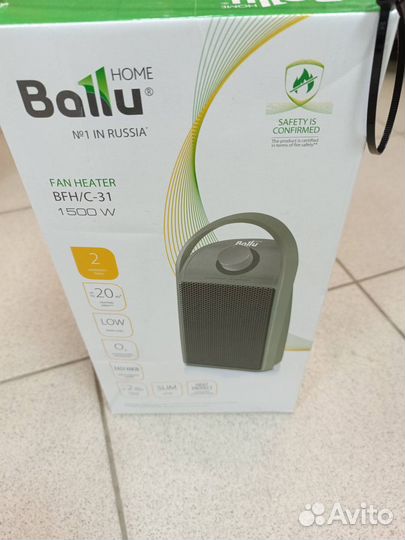 Тепловентилятор керамический ballu