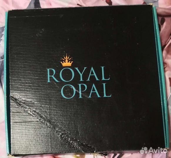 Набор десертных тарелок Royal Opal (Иран)