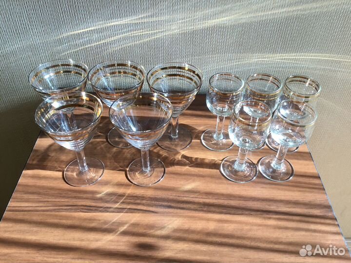 Фужеры рюмки СССР