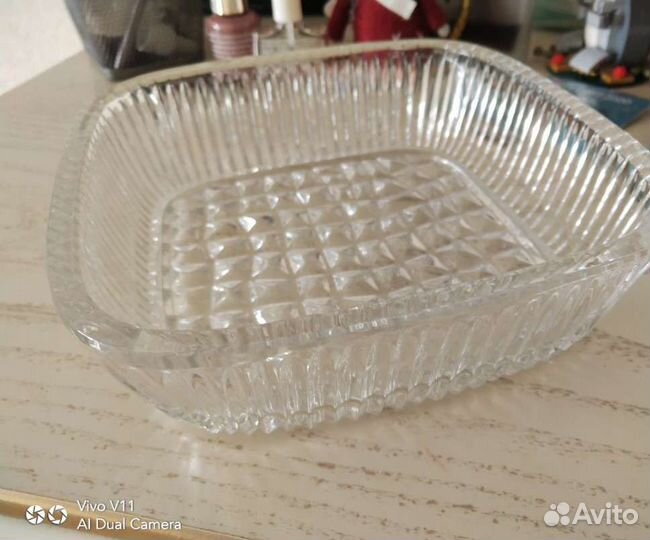 Хрустальная миска