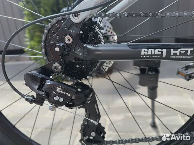 Горный велосипед двухподвес shimano R27,5 новый