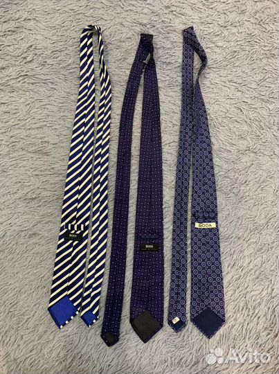 Галстук оригинал Hugo Boss,Roda мужской