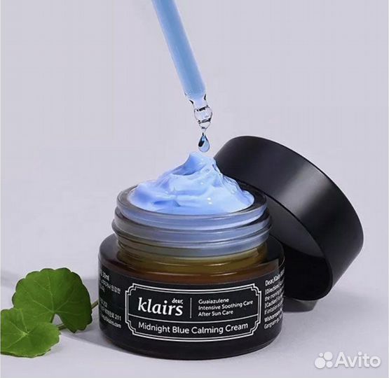 Dear Klairs ночной крем Mudnight Calming Blue