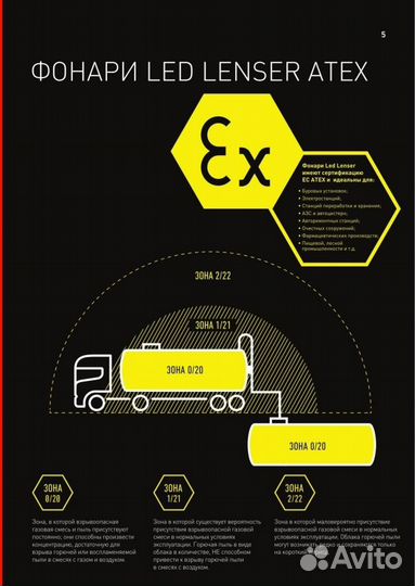 Led Lenser EXH8 Фонарь налобный